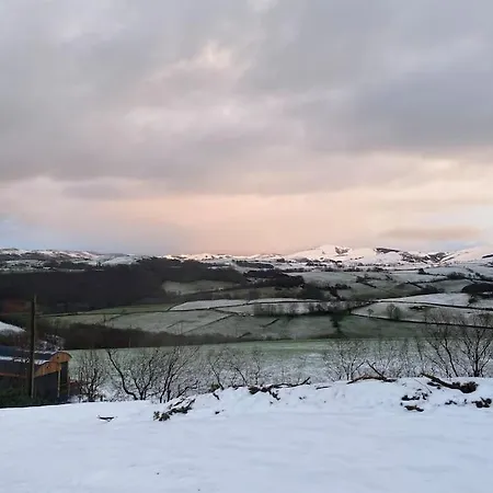 Hafan Y Mynydd - Accessible Double Shepherd Hut Machynlleth Exterior photo