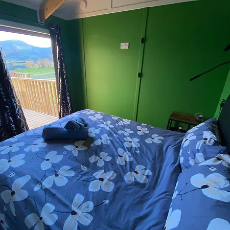 Hafan Y Mynydd - Accessible Double Shepherd Hut Machynlleth Exterior photo
