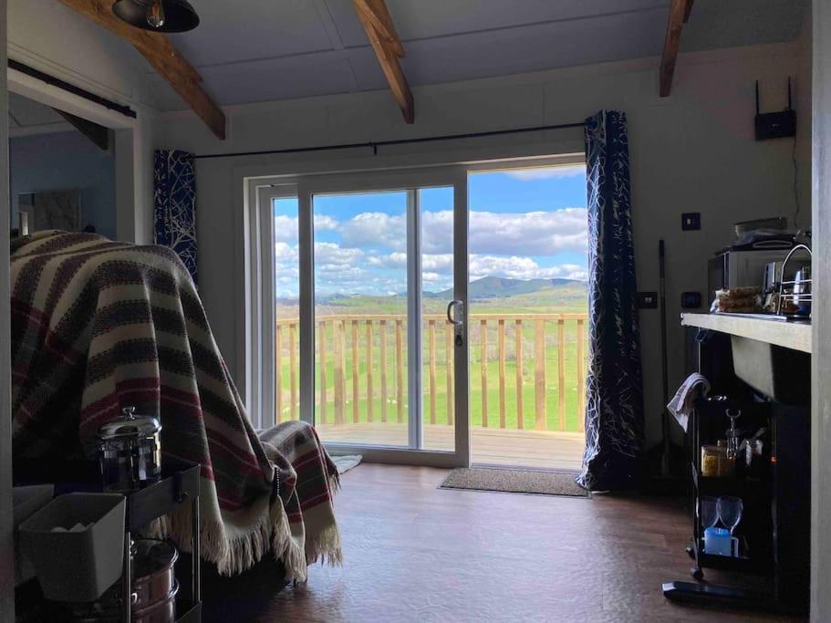 Hafan Y Mynydd - Accessible Double Shepherd Hut Apartment Machynlleth